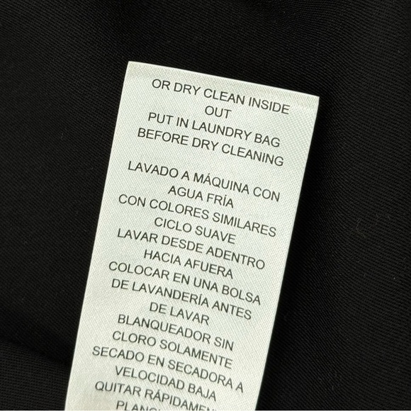 NWT MICHAEL Michael Kors Women’s Elegant Black Flowing Top Gold Buttons Large - Picture 11 of 14